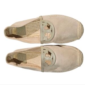 Tory Burch Cream Espadrilles